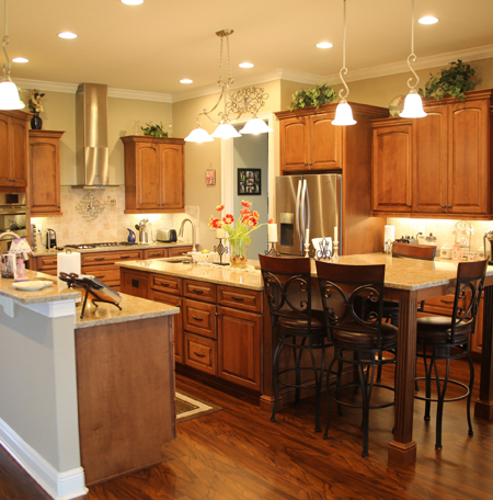 Custom Kitchens - Cabinets & Countertops - Wedgefield Home Builder in ...